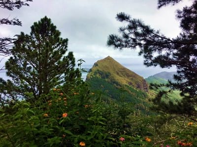 Rando randonnée trek trekking montagne sommet pic mont Duff Auorotini Rikitea Mangareva Gambier Polynésie française
