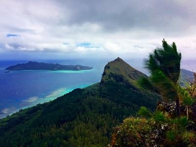 Rando randonnée trek trekking montagne sommet pic mont Duff Auorotini Rikitea Mangareva Gambier Polynésie française