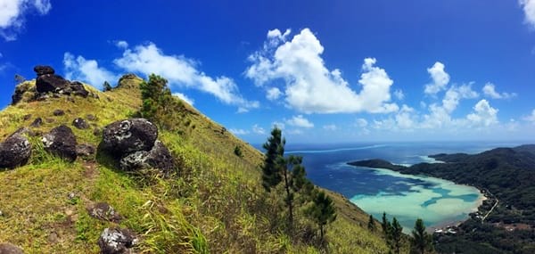 Rando randonnée trek trekking montagne sommet pic mont Mokoto Rikitea Mangareva Gambier Polynésie française
