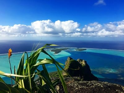 Rando randonnée trek trekking montagne sommet pic sommet mont Teurafaatiu Maupiti Polynésie française