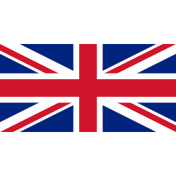 logo drapeau langue anglais
