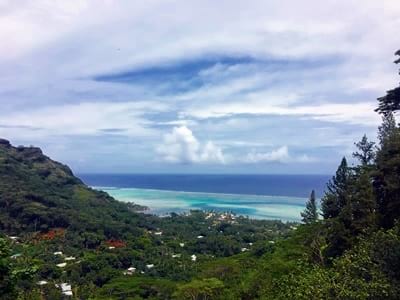 Rando randonnée trek trekking sommet pic montagne magique Moorea lagon Polynésie française