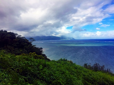 Rando randonnée trek trekking montagne parc cascade jardins d'eau Vaipahi Tahiti Mataiea Papeari presqu'ile Polynésie française
