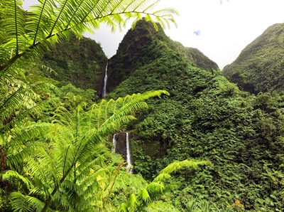 Rando randonnée trek trekking montagne vallée Fara'ura Faraura cascade Hitiaa Tahiti Polynésie française
