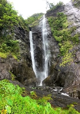 Rando randonnée trek trekking montagne vallée Onohea Tahiti Tiarei cascade double Polynésie française