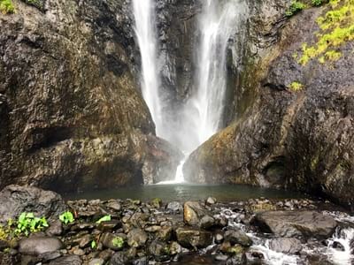 Rando randonnée trek trekking montagne vallée Onohea Tahiti Tiarei cascade double Polynésie française