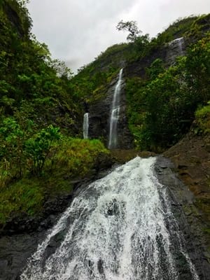 Rando randonnée trek trekking montagne vallée Onohea Tahiti Tiarei cascades Polynésie française